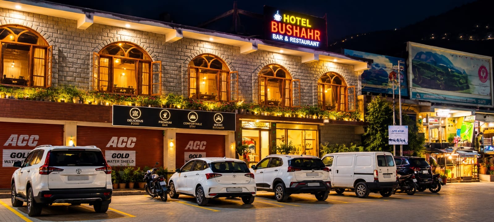 Parking at Jeori, Himachal Pradesh