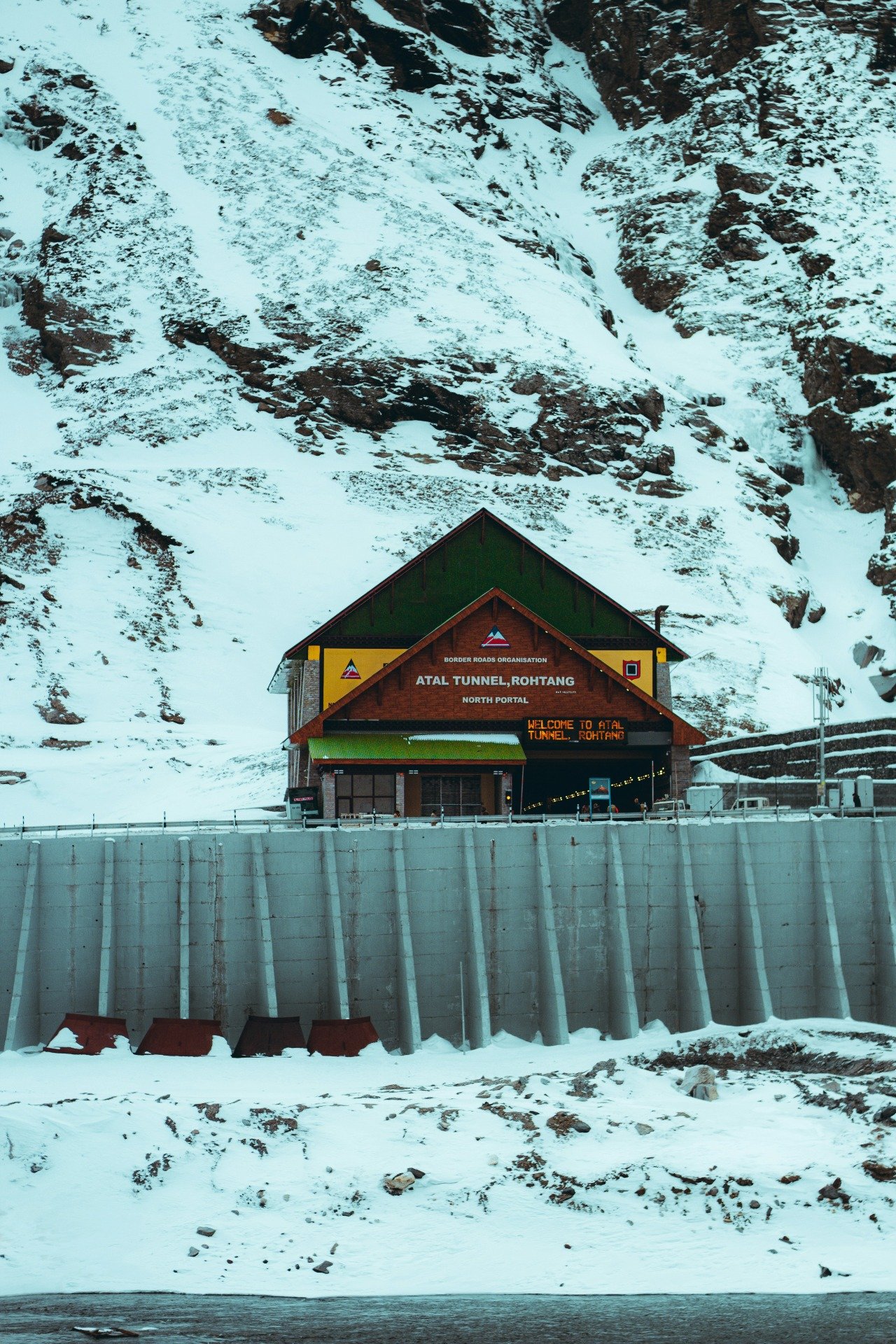 Atal Tunnel – North Portal