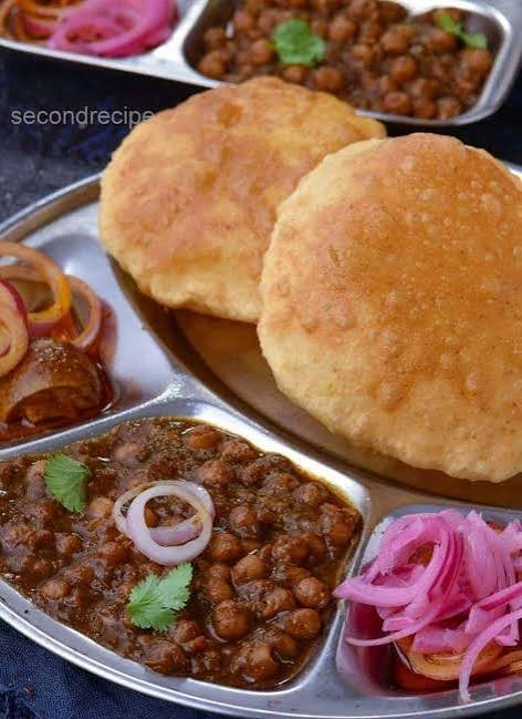 Puri Bhaji and Chana Bhatura