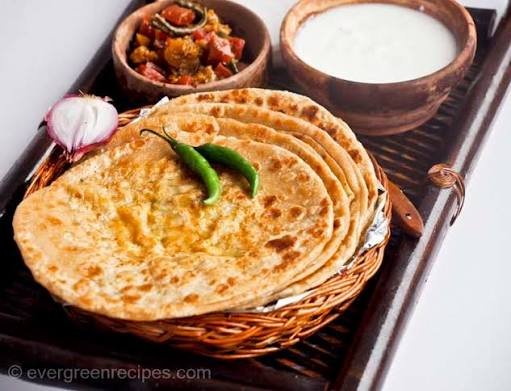 Aloo, Ghobhi ,Paneer Parantha