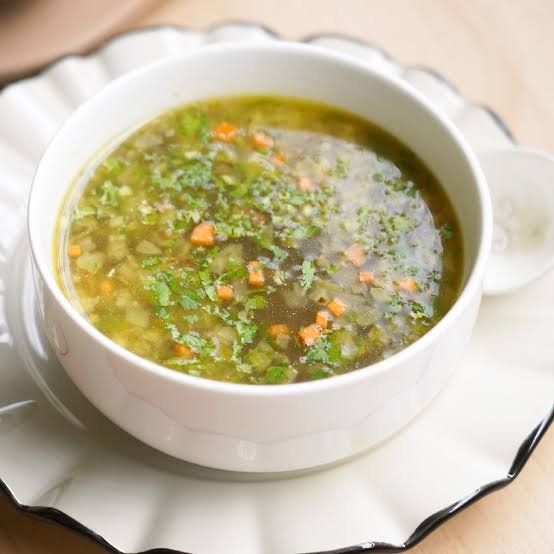 Sweet corn / Lemon coriander Soup