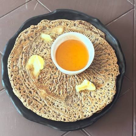 Chilta (Buckwheat) with Dukhti