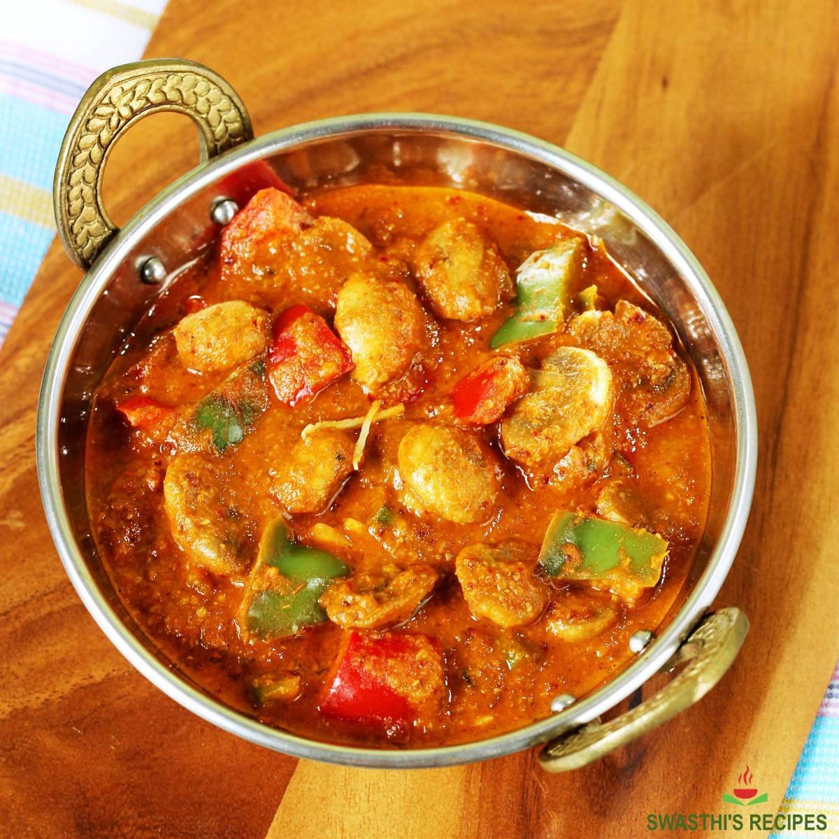 Kadai Paneer / Kadai Mushroom