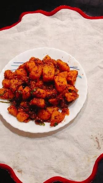 Local Aloo ki Sabji (Red)