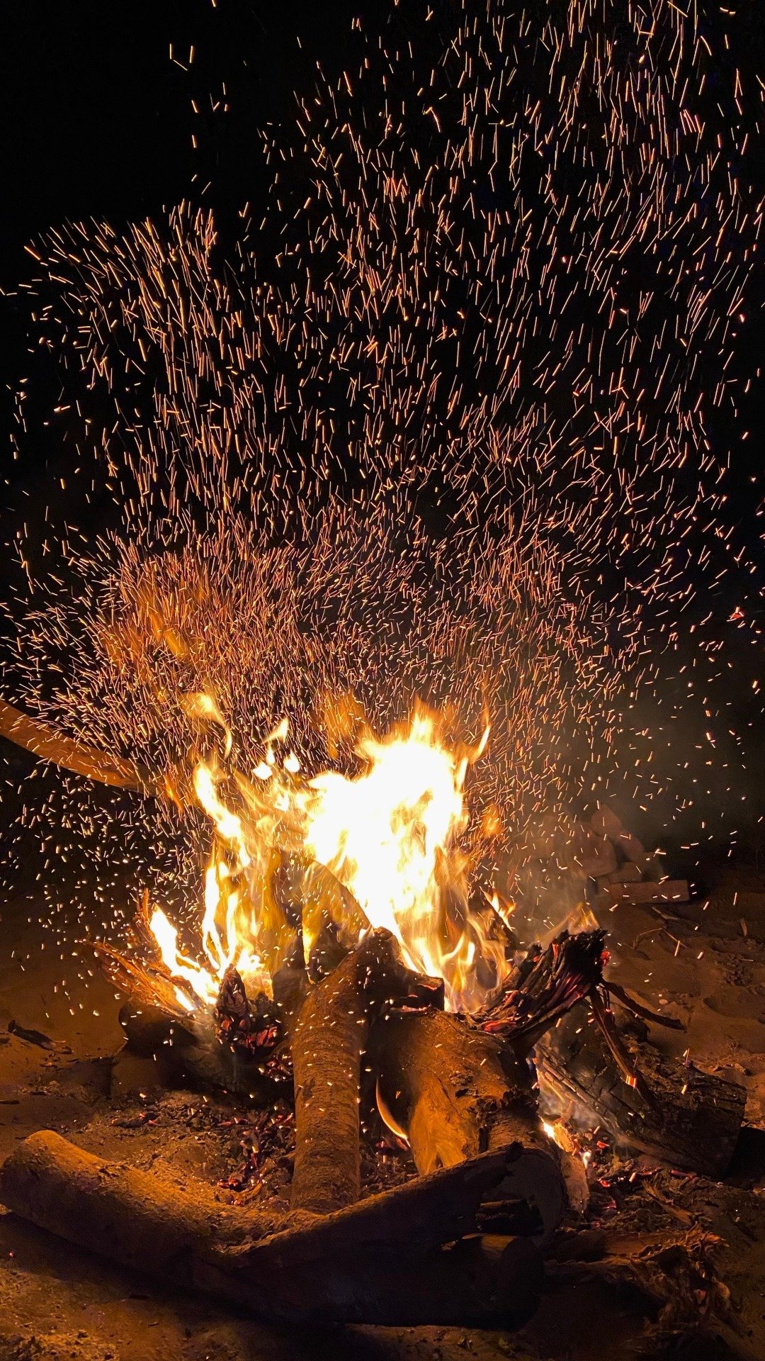 Cozy Outdoor Bonfire Area