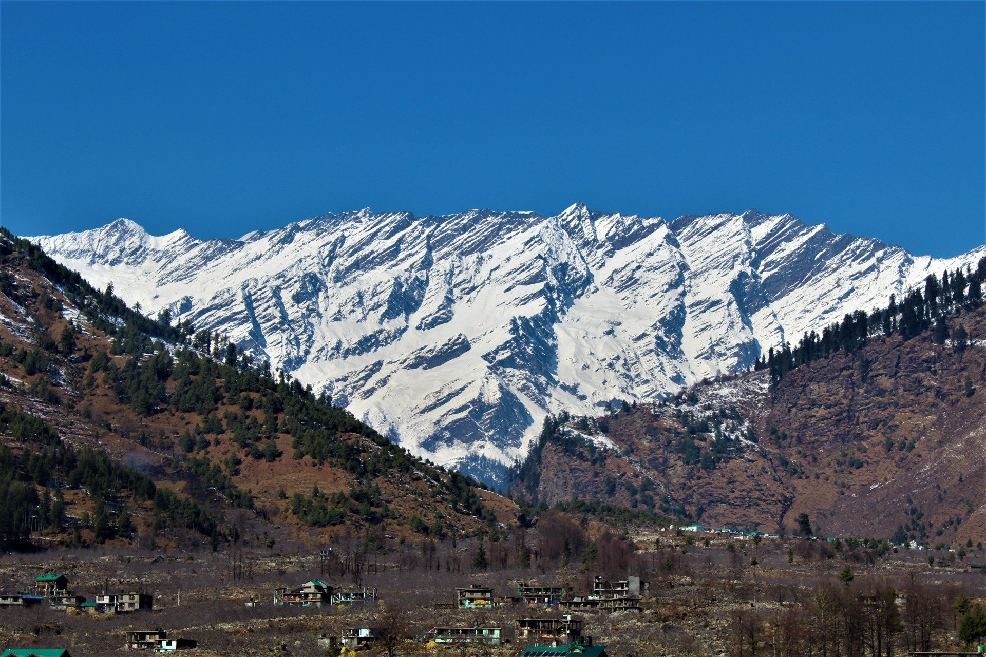 Majestic Mountain Range View